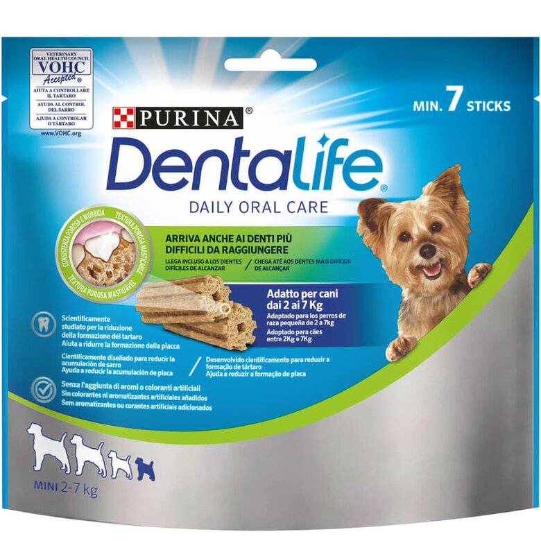 Dentalife Snacks Dentales para perros de raza pequeña, , large image number null